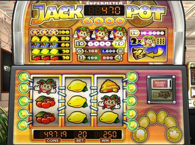 Exkluzivny automat Jackpot 6000