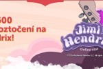 Bohemia casino 500 volných roztočení na Jimi Hendrix
