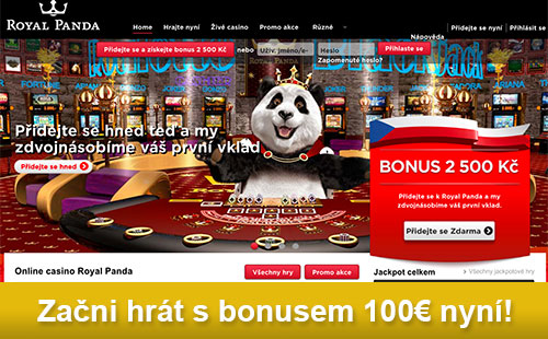 Royal Panda Casino Bonus 100 Euro